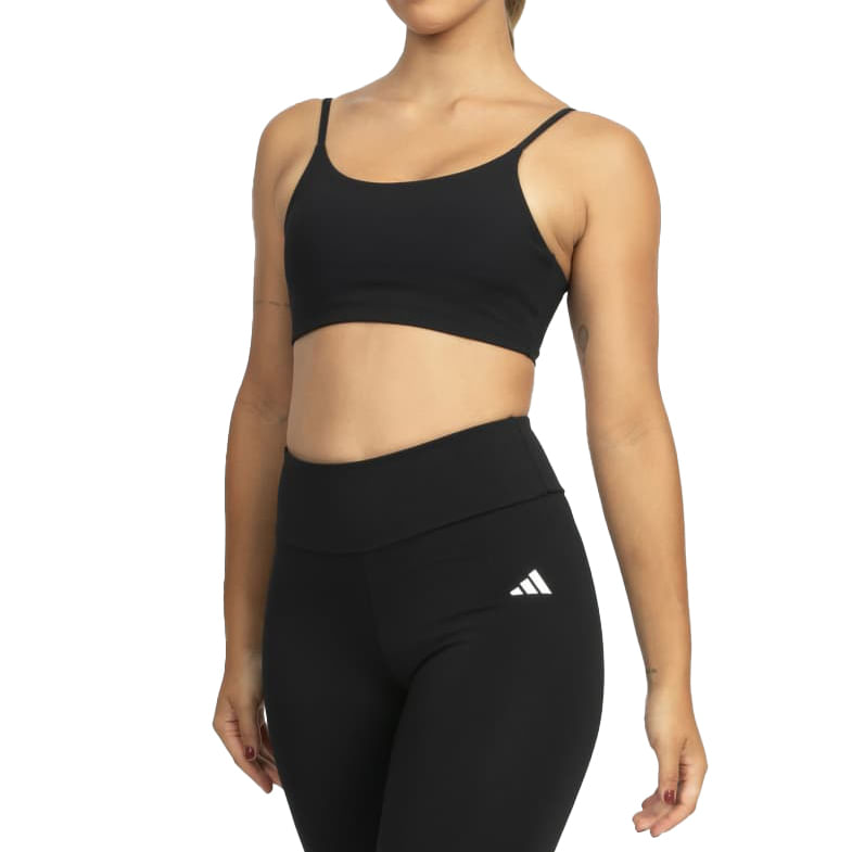 Adidas Top JW4433 F ESSENTIALS SUP LEVE Black Poliamida -1-